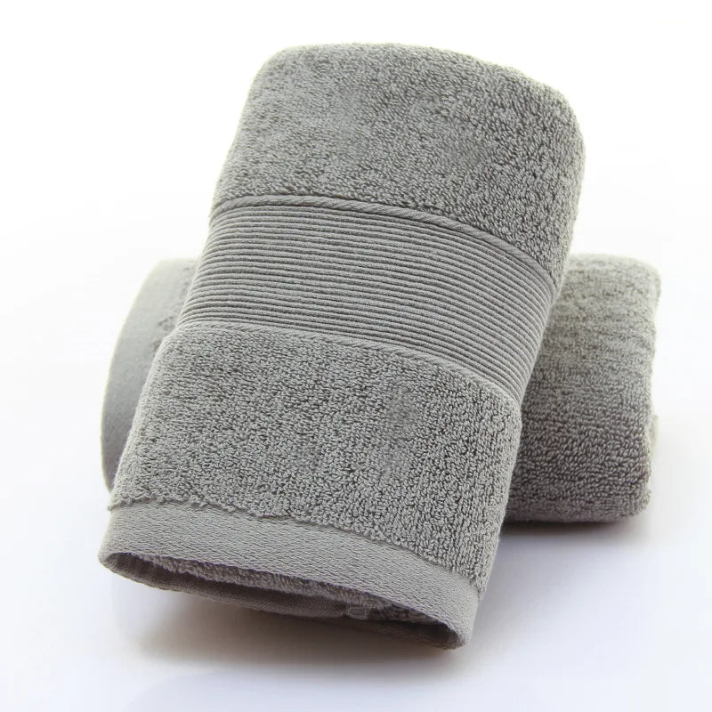 1/4/6pcs Gold Bathroom Cotton Towels 35x35cm/35x75cm/70x140cm Hand Face Big Bath Towel Soft Gift Absorbent Sport Absorbent Towel