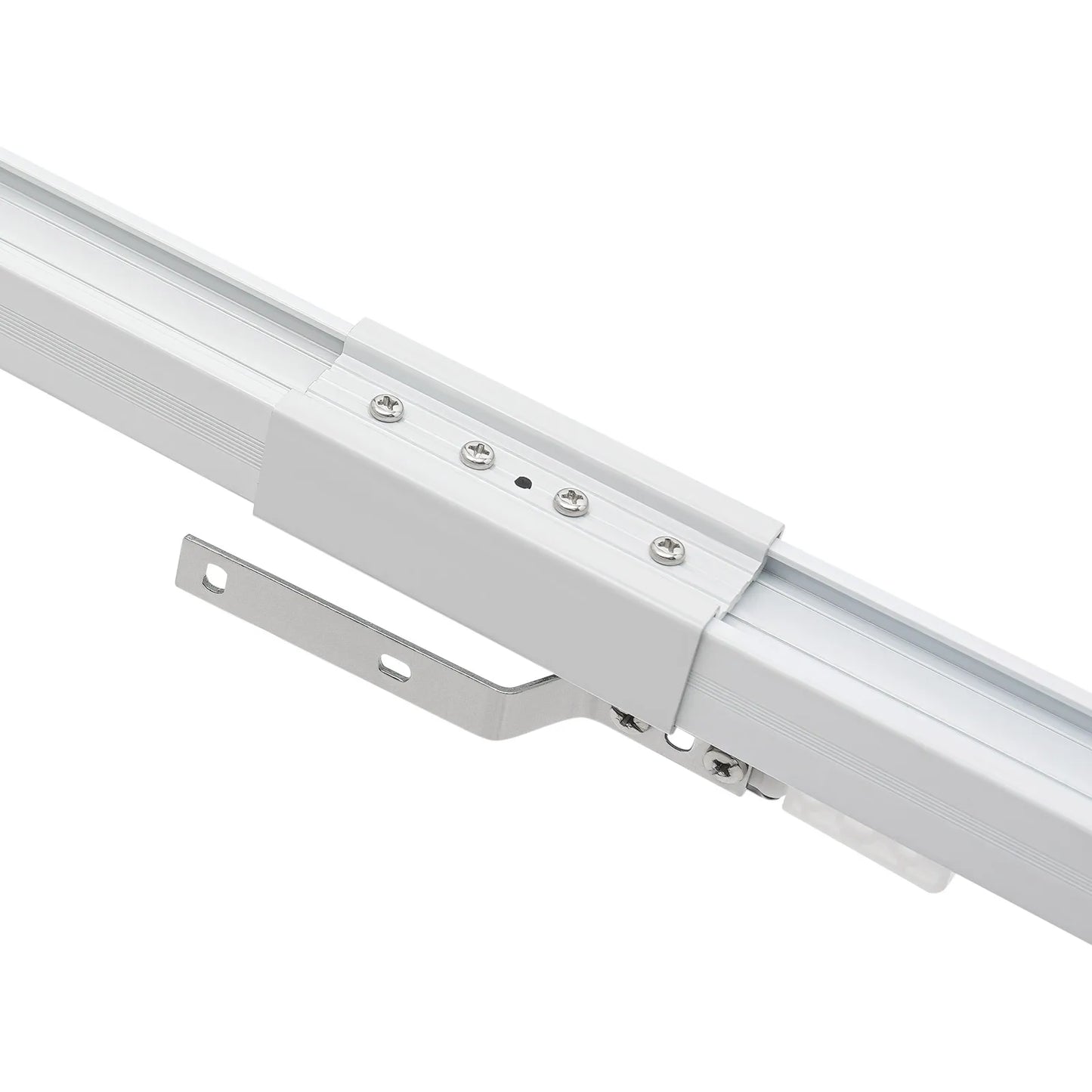 Electric Smart Curtains System Automatic Curtain Opener With Remote Compatible With Wifi/App/Voice Control (Up To 13.78ft)