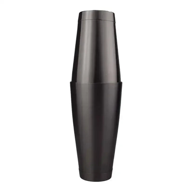 1Pc Boston Cocktail Shaker Creative Engraving Martini Bar Stainless Steel  Mixing Tin Set Party Tools