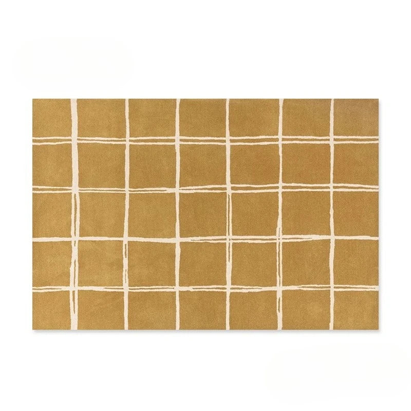 French Style Carpets for Living Room Light Luxury Bedroom Decor Washable Carpet Thick Plush Study Floor Mat Home Fluffy Soft Rug