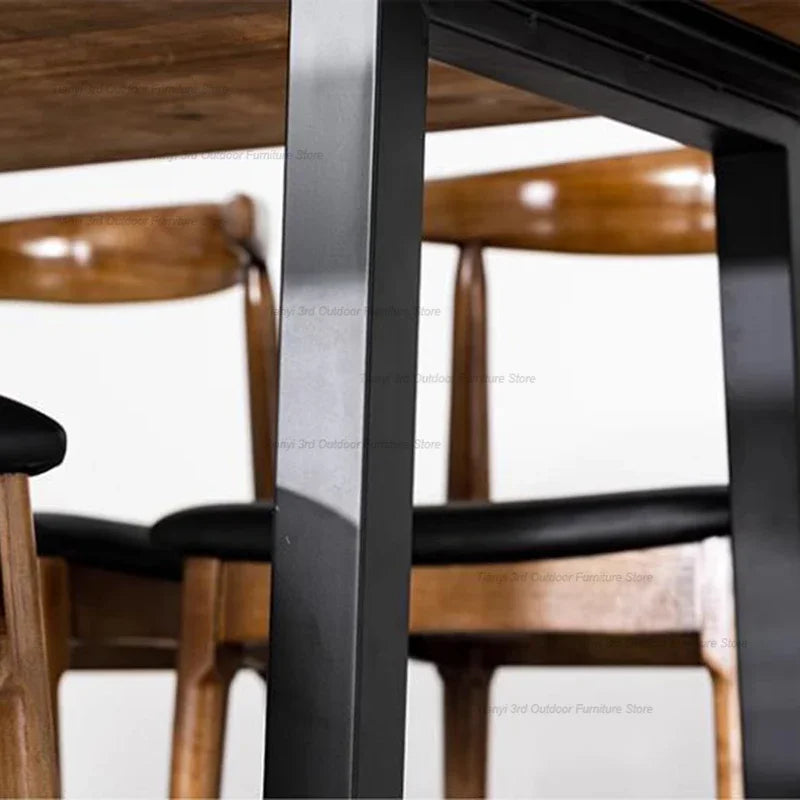 Wooden Nordic Dining Table Kitchen Office Dinette Living Room Dining Table Kitchen Minimalist Design Home Furniture Muebles LLDT