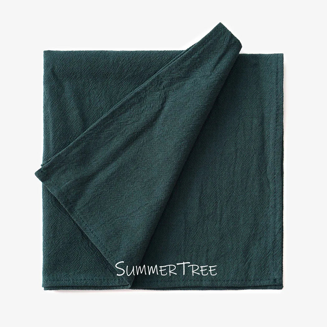 20pcs Cloth Napkins 40x40cm 100% Cotton Delicate Napkin for Rustic Dinner for Home Thanksgiving Wedding Party Table Decorations