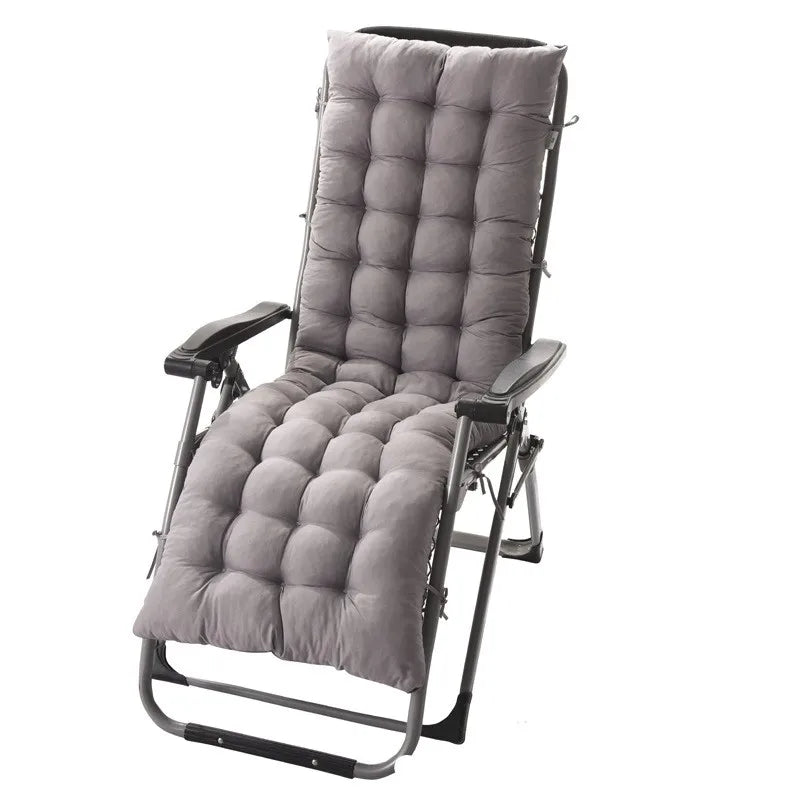 Lounger Chair Cushion Indoor Outdoor Patio Chaise Pad Replacement Rocking Mat for Furniture Sofa Thick High Back Chair Pads
