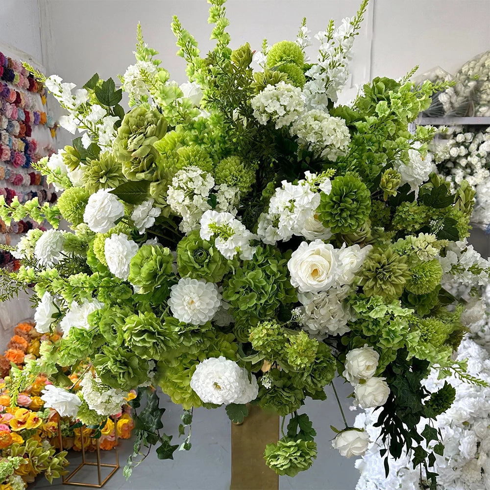 80/70/60/50/30cm Artificial Pink Large Flower Ball, Table Centerpiece for Special Event Decor, Floral Arrangement