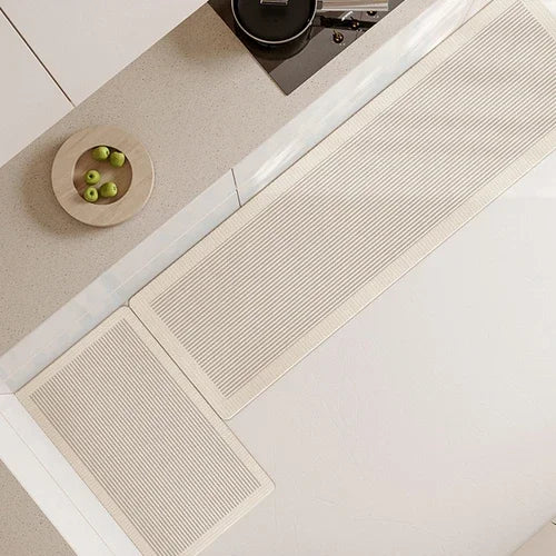 Kitchen Floor Mat Pvc Waterproof Oil-proof Carpet Mats Long Home Decoration Leather Rug Non-slip Custom 주방 카펫 Alfombra Cocina