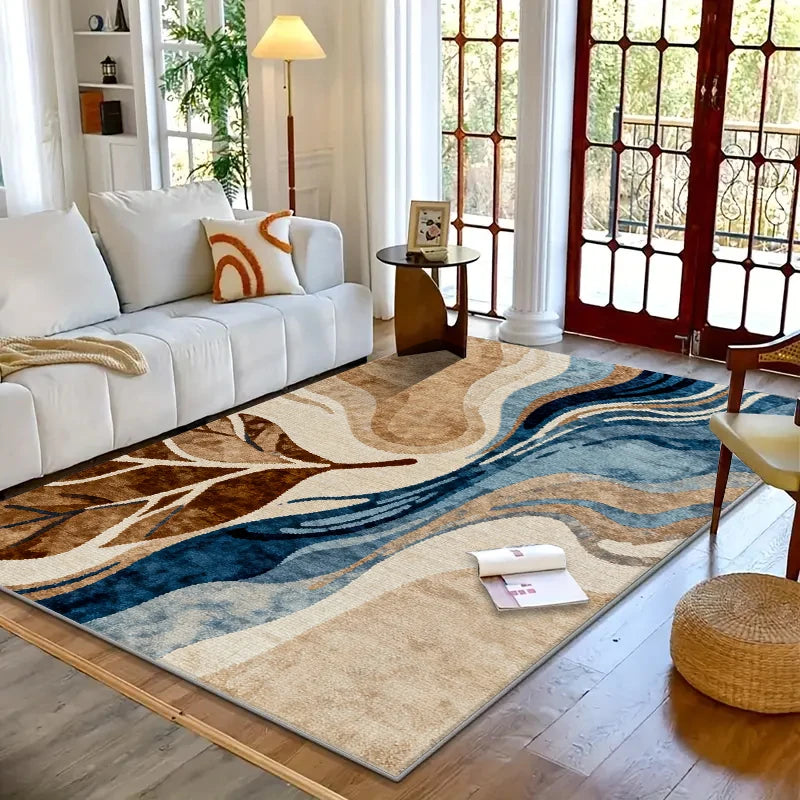 VIKAMA Area Rug for Living Room Bedroom,Modern Geometric Carpets, Anti-Skid Durable Carpet for Kids Dorm Nursery, Home Decor
