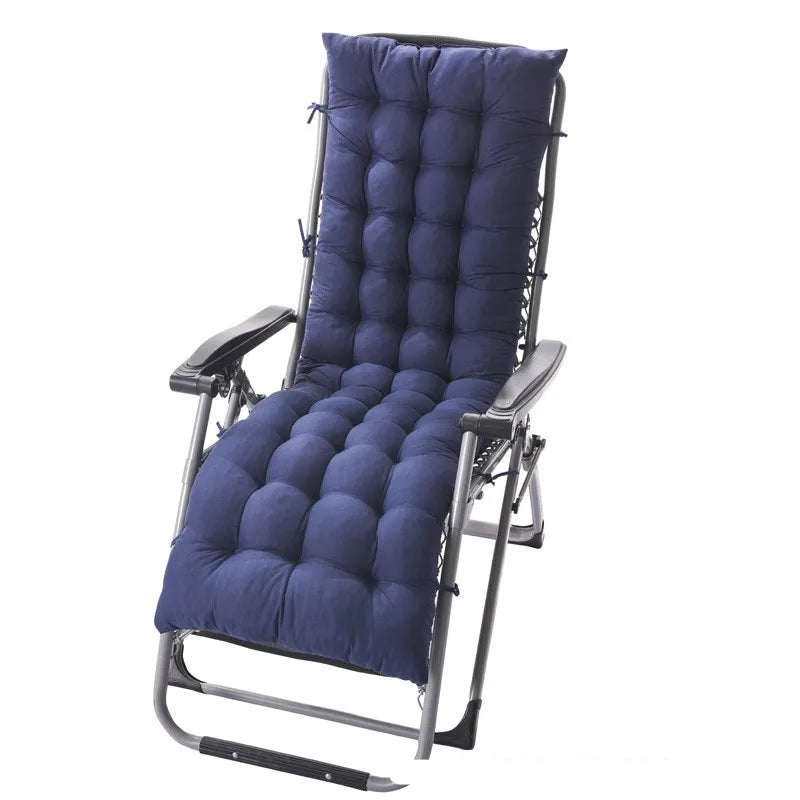 Lounger Chair Cushion Indoor Outdoor Patio Chaise Pad Replacement Rocking Mat for Furniture Sofa Thick High Back Chair Pads