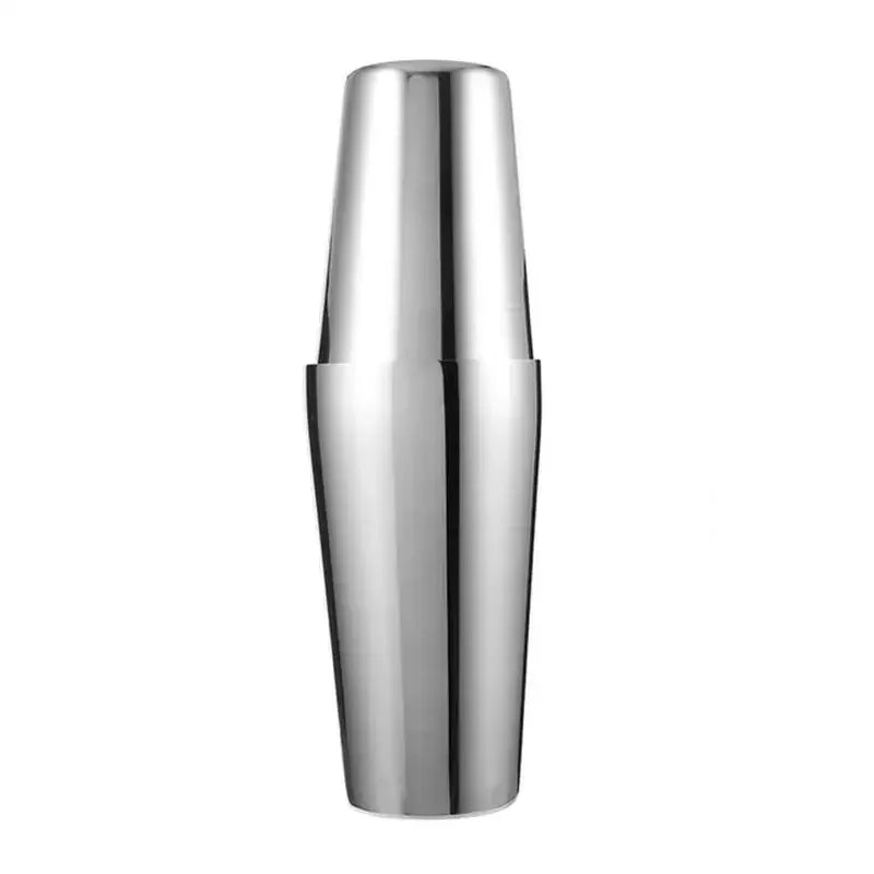 1Pc Boston Cocktail Shaker Creative Engraving Martini Bar Stainless Steel  Mixing Tin Set Party Tools