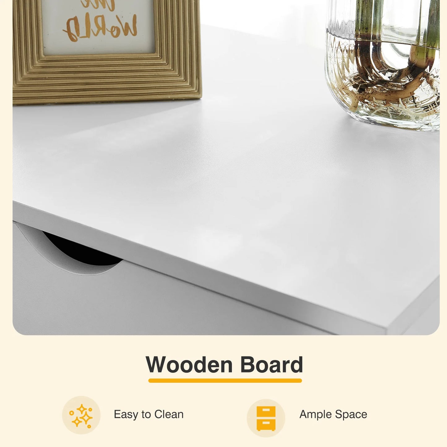 MCQ Wood 7 Drawer Cabinet For Living Room File Cabinet with Storage Under Desk Storage Organization Holds Printer Tables Storage Closet Chest Living Room Furniture