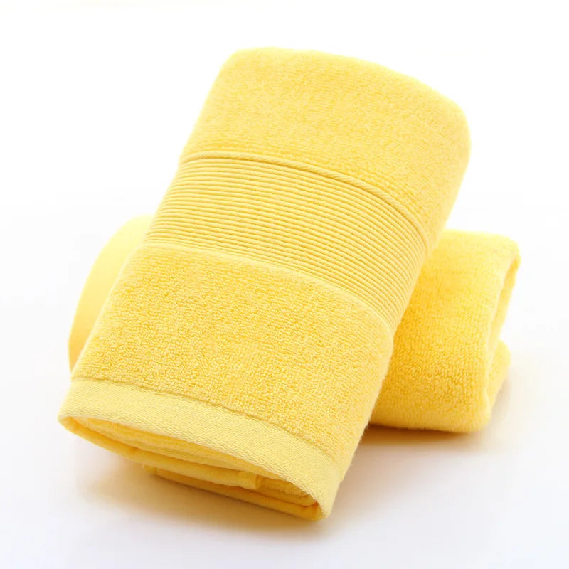 1/4/6pcs Gold Bathroom Cotton Towels 35x35cm/35x75cm/70x140cm Hand Face Big Bath Towel Soft Gift Absorbent Sport Absorbent Towel