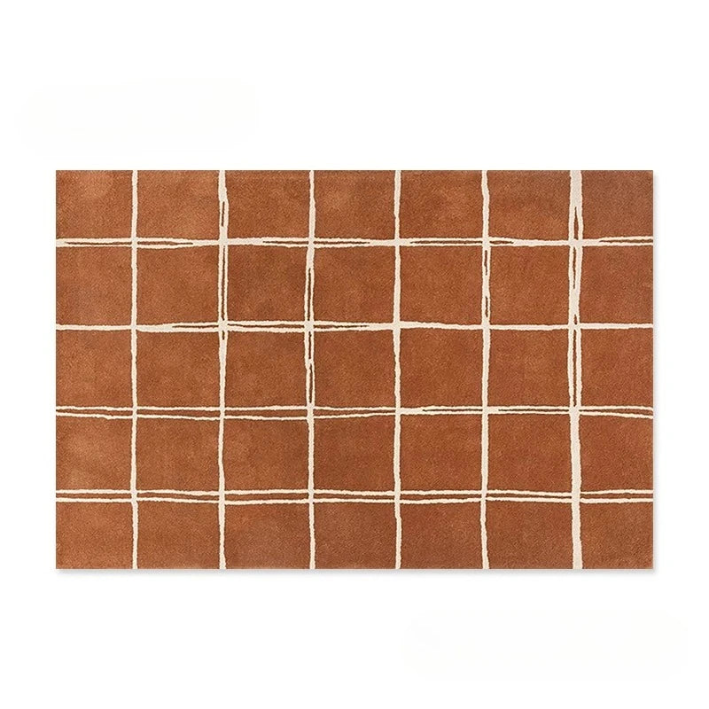 French Style Carpets for Living Room Light Luxury Bedroom Decor Washable Carpet Thick Plush Study Floor Mat Home Fluffy Soft Rug