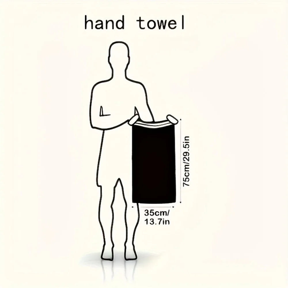 High Quality Thick Coral Velvet Bath Towels, Soft and Absorbent Towels, Sports Beach Towels for Home and Hotel Use