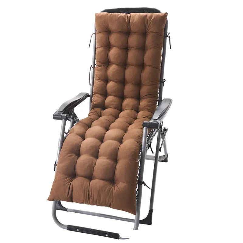 Lounger Chair Cushion Indoor Outdoor Patio Chaise Pad Replacement Rocking Mat for Furniture Sofa Thick High Back Chair Pads