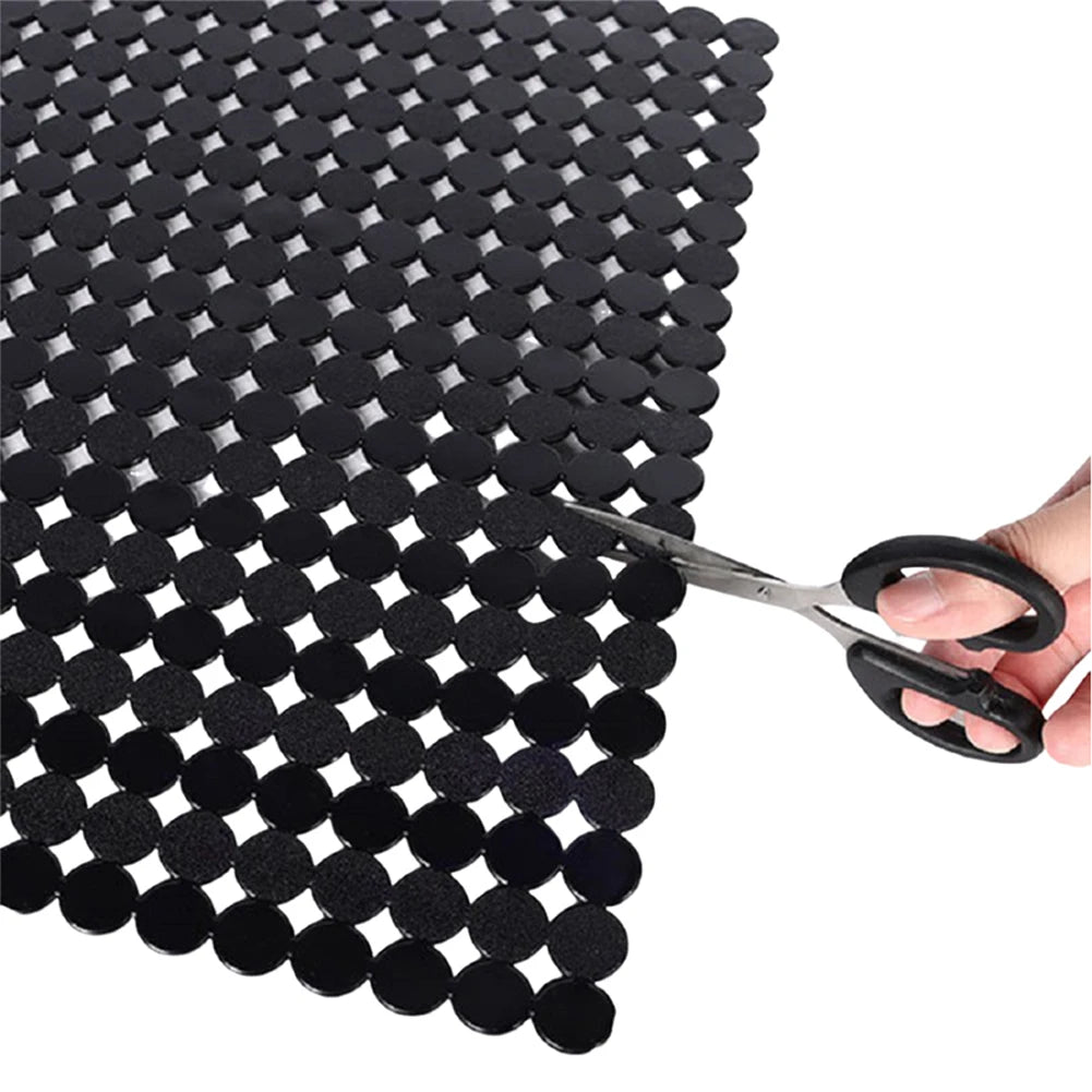 2PCS Sink Protectors Good Grip Sink Mat for Kitchen Large Multifunctional PVC Heat resistan Sink Mat Protector for Home Bathroom