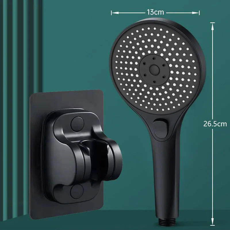 Three-speed High-pressure Shower Head With Large Panel Super Powerful Universal Bathroom Shower Head Combination Set