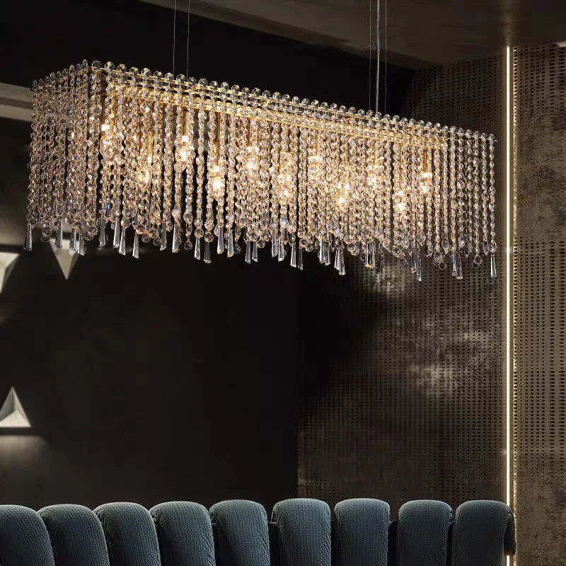 Luxury Crystal Chandeliers Living Room Lights Dining Table Light Chandelier Ceiling Light Fixtures Żyrandol Ceiling Pendant Lamp