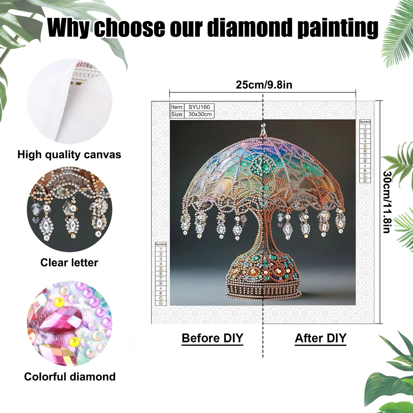 Desk lamp design Special Shape Diamond Art Painting Kit for Adult Beginner,Crystal Diamond Dot Kit for Home Wall Decoration Gift