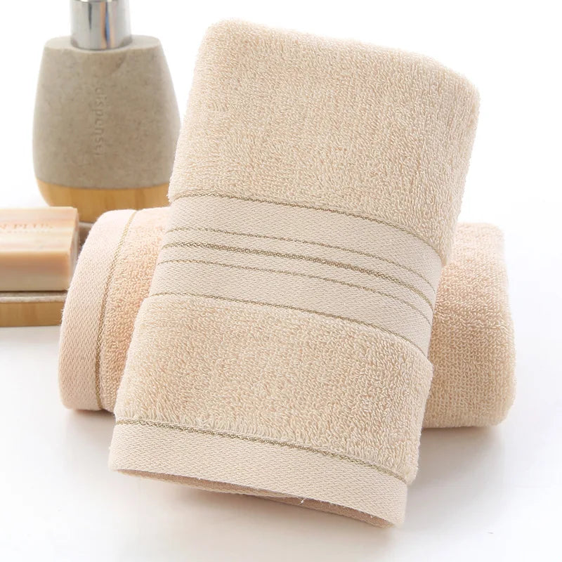 Towel Thickened Cotton Absorbent Towel Household Wash Face Skin-friendly Towel Adults and Children Universal Towel