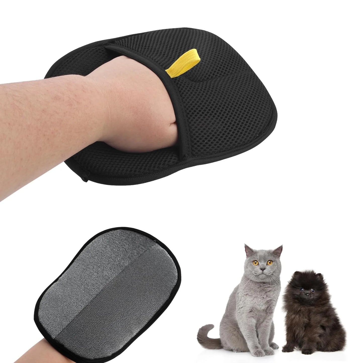 Pet Grooming equipment Gloves Deshedding Glove pet hair remover glove for Dog Cat Rabbit Accessories with Long/Short/Curly Hair