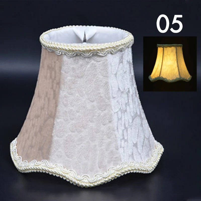 Nordic Style Art Decor Lamp Shades Velvet Fabric Chandelier Wall Lamp Lampshade Modern Lamp Cover For Home Decor Light Covers