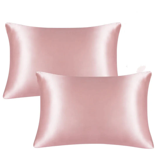 JuwenSilk silky stain pillowcase silky pillowcase natural silk pillowcase mulberry silk pillow case standard queen king