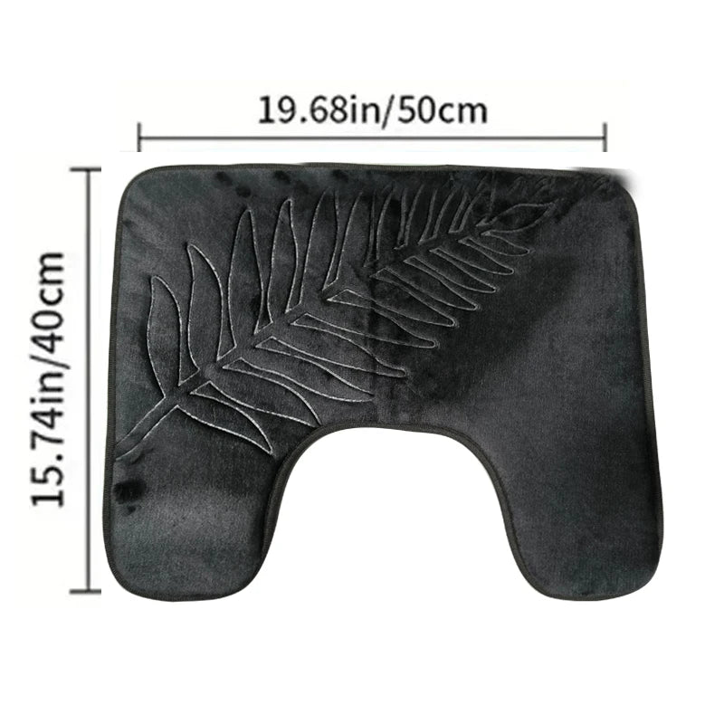 Bathroom Rugs Memory Foam Bath Mat Non-Slip Bath Rugs Machine Washable Dries Quickly Ultra Soft Plush Bath Mats for Bathroom