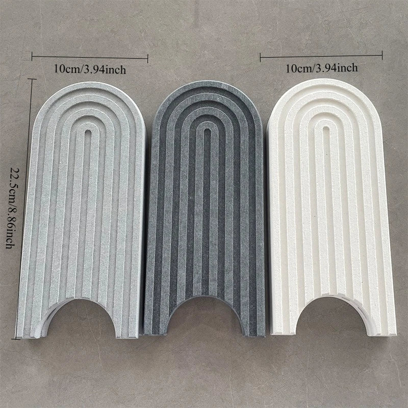 Super Absorbent Fast Drying Faucet Mat Diatom Mud Moisture-proof Diatomite Stone Sink Tray Reusable Non-Slip Faucet Splash Guard