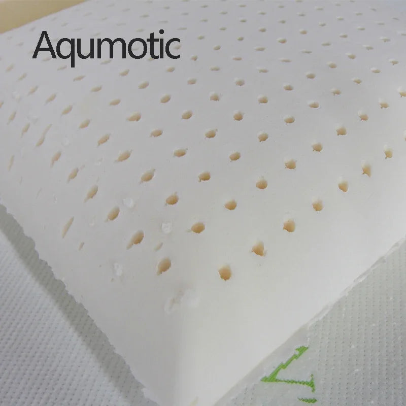 Aqumotic Natural Latex Throw Pillow Standard for Couch Cushion 1pc 35cm 40cm 45cm Multi Size Square Organic Breathable Pillows