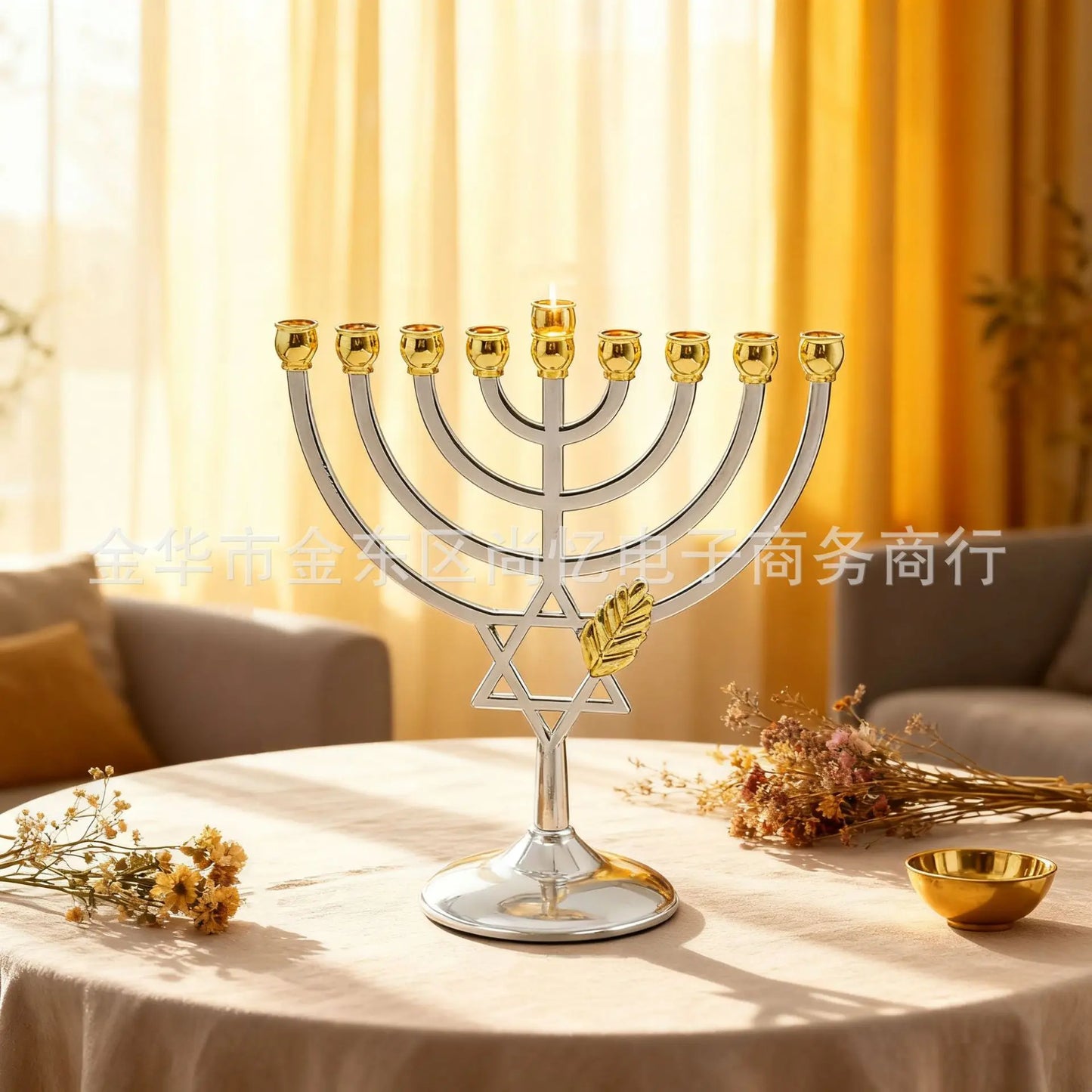 Hanukkah Jewish Decor Hanukkah Candle Holder Home Decoration