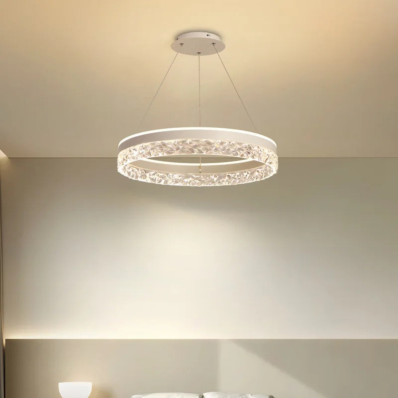 Modern Minimalist LED Ceiling Lamp Nordic Luxury Chandelier for Living Room Home Decor Designer Bedroom Hanging Light