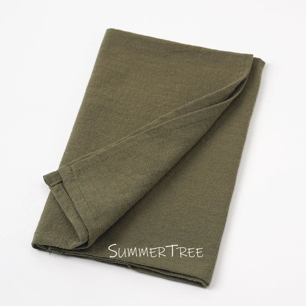 20pcs Cloth Napkins 40x40cm 100% Cotton Delicate Napkin for Rustic Dinner for Home Thanksgiving Wedding Party Table Decorations