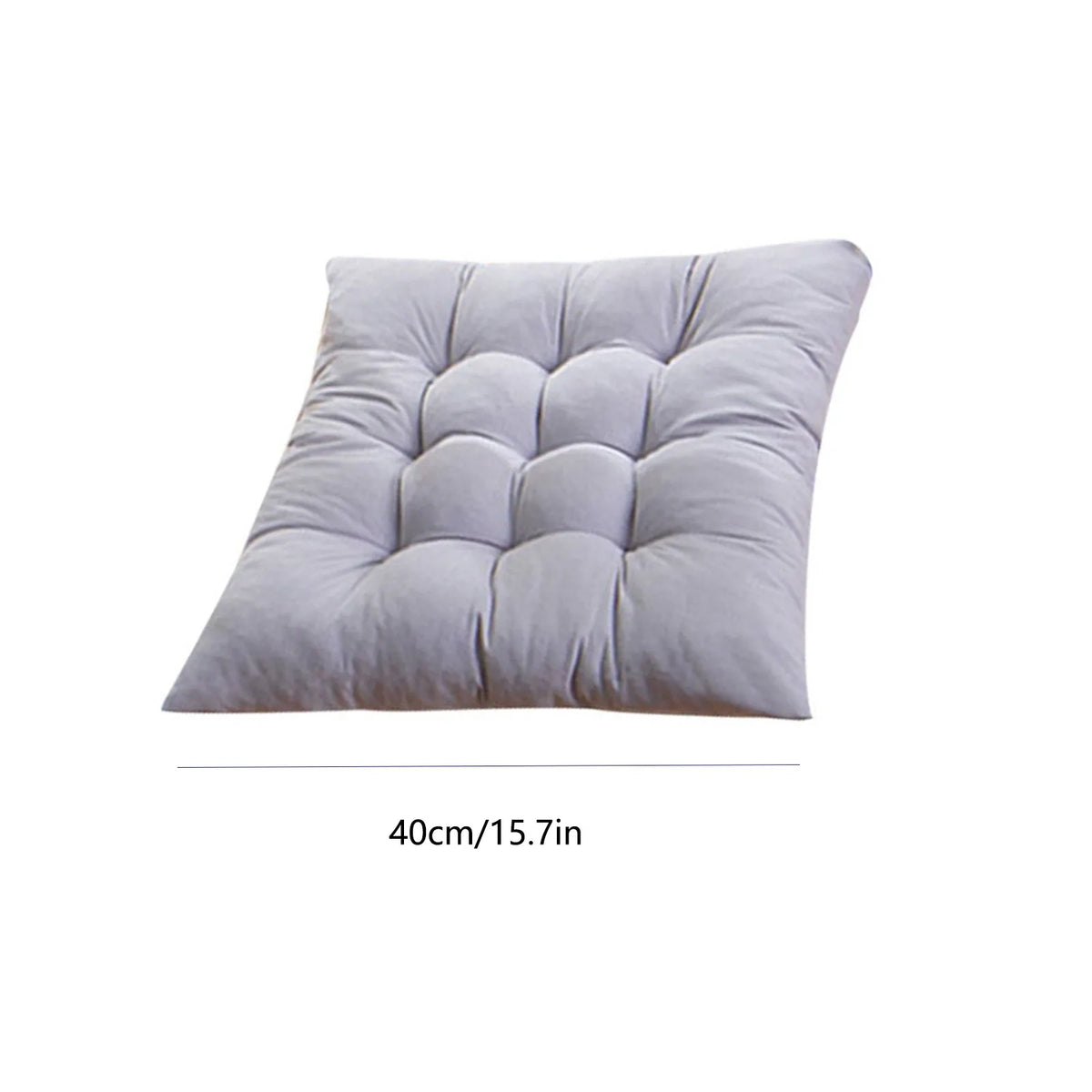 40cmThrow Pillow Chair Fixed Rope Non-Slip Seat Cushion Nap Pillows Home Office Chair Cushion Seat Soft Pad Pillow Sofa Cushion