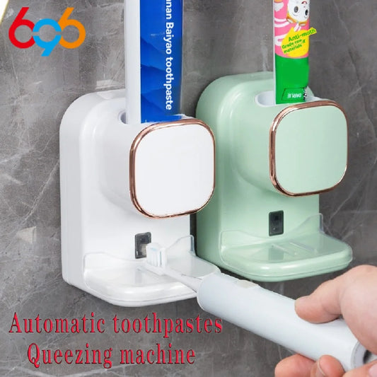 Automatic Sensor Electric Wall Mounted Tooth Paste Squeezer USB Removable Bathroom Accessories 3 Mode Smart Toothpaste Dispenser