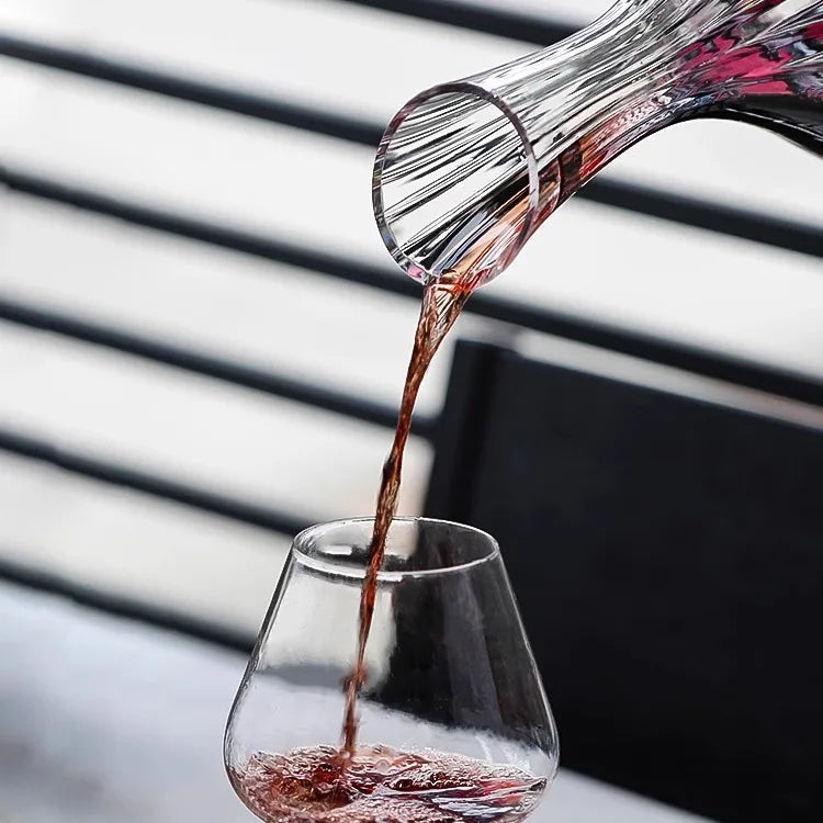 Iceberg Whisky Wine Decanter Handmade Lead-free Crystal Wine Pourer Carafe Thickened Wine Dispenser Pot Bar Accessories
