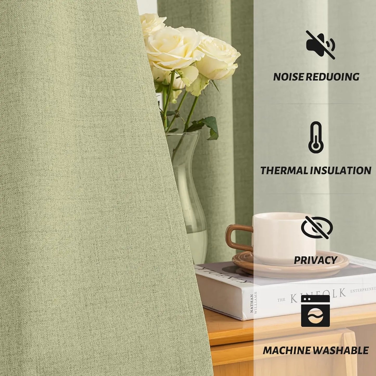 350cm Height Custom Made 100% Blackout Living Room Window Curtains Bedroom Curtains Drapes Solid Color Kitchen Curtain