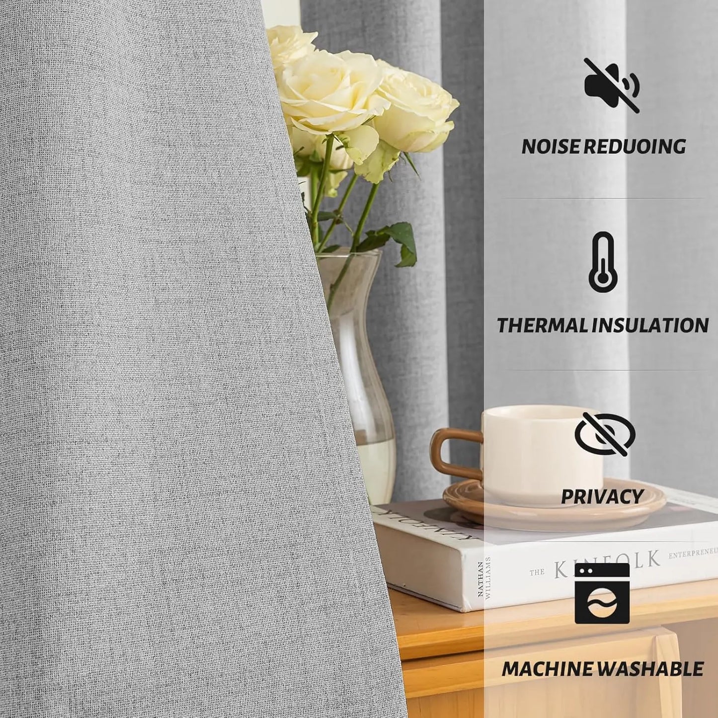 350cm Height Custom Made 100% Blackout Living Room Window Curtains Bedroom Curtains Drapes Solid Color Kitchen Curtain