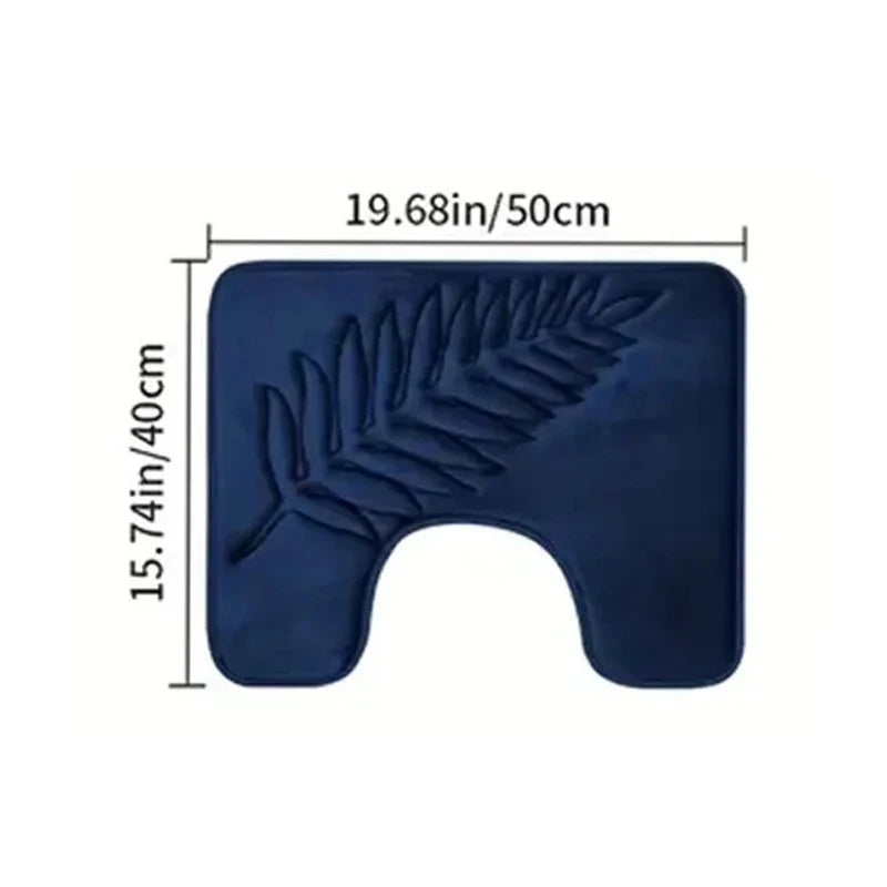 Bathroom Rugs Memory Foam Bath Mat Non-Slip Bath Rugs Machine Washable Dries Quickly Ultra Soft Plush Bath Mats for Bathroom