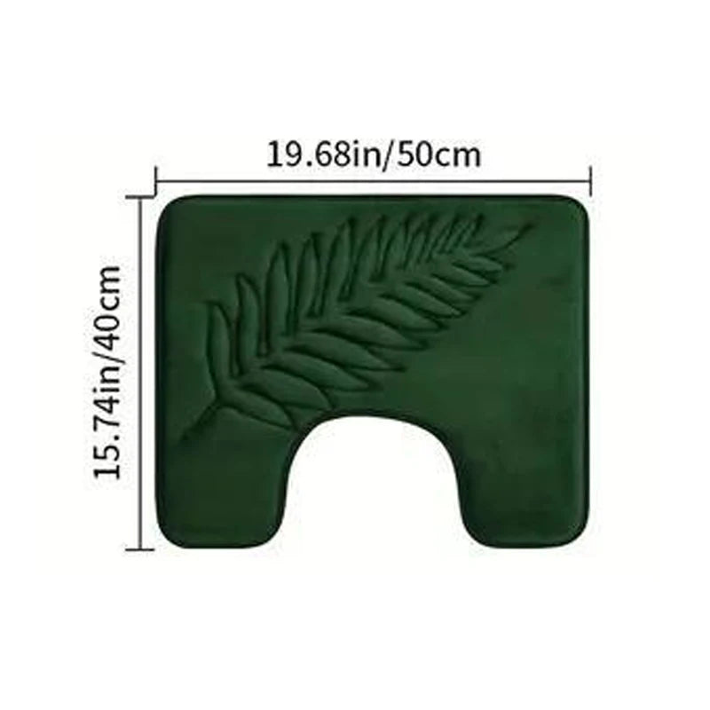 Bathroom Rugs Memory Foam Bath Mat Non-Slip Bath Rugs Machine Washable Dries Quickly Ultra Soft Plush Bath Mats for Bathroom