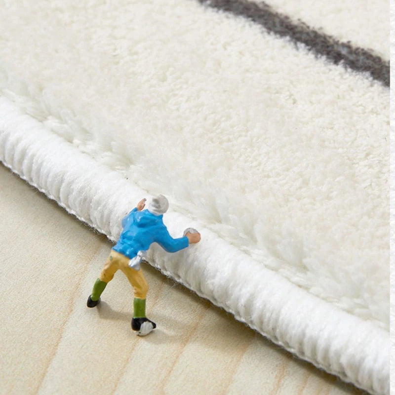 Irregular Shapes Living Room Decoration Carpet Modern Style Rugs for Bedroom Home Thicken Plush Rug Fluffy Soft Lounge Floor Mat
