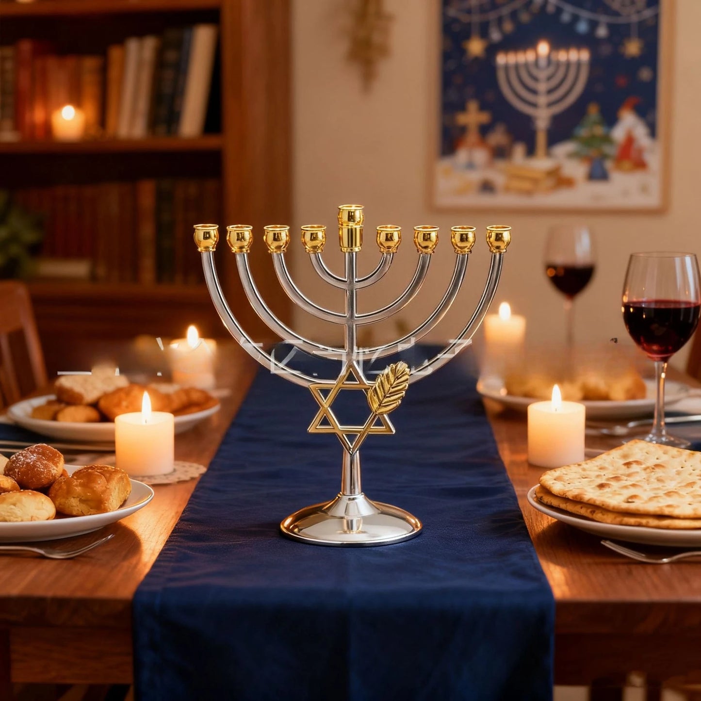 Hanukkah Jewish Decor Hanukkah Candle Holder Home Decoration