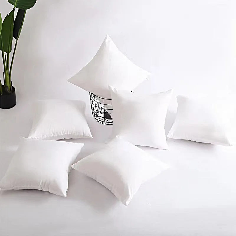 Thickened Brushed Non-Woven Fabric Square Pillow Core for Living Room Hotel Home Sofa Cushion