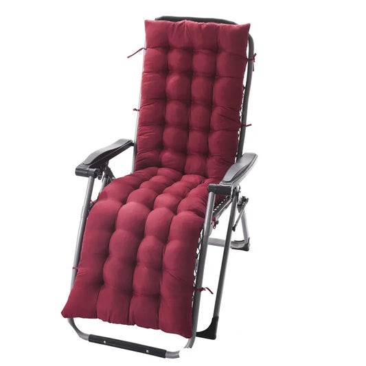 Lounger Chair Cushion Indoor Outdoor Patio Chaise Pad Replacement Rocking Mat for Furniture Sofa Thick High Back Chair Pads