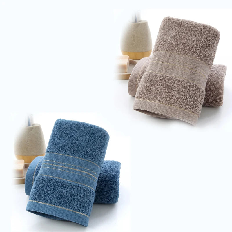 Towel Thickened Cotton Absorbent Towel Household Wash Face Skin-friendly Towel Adults and Children Universal Towel