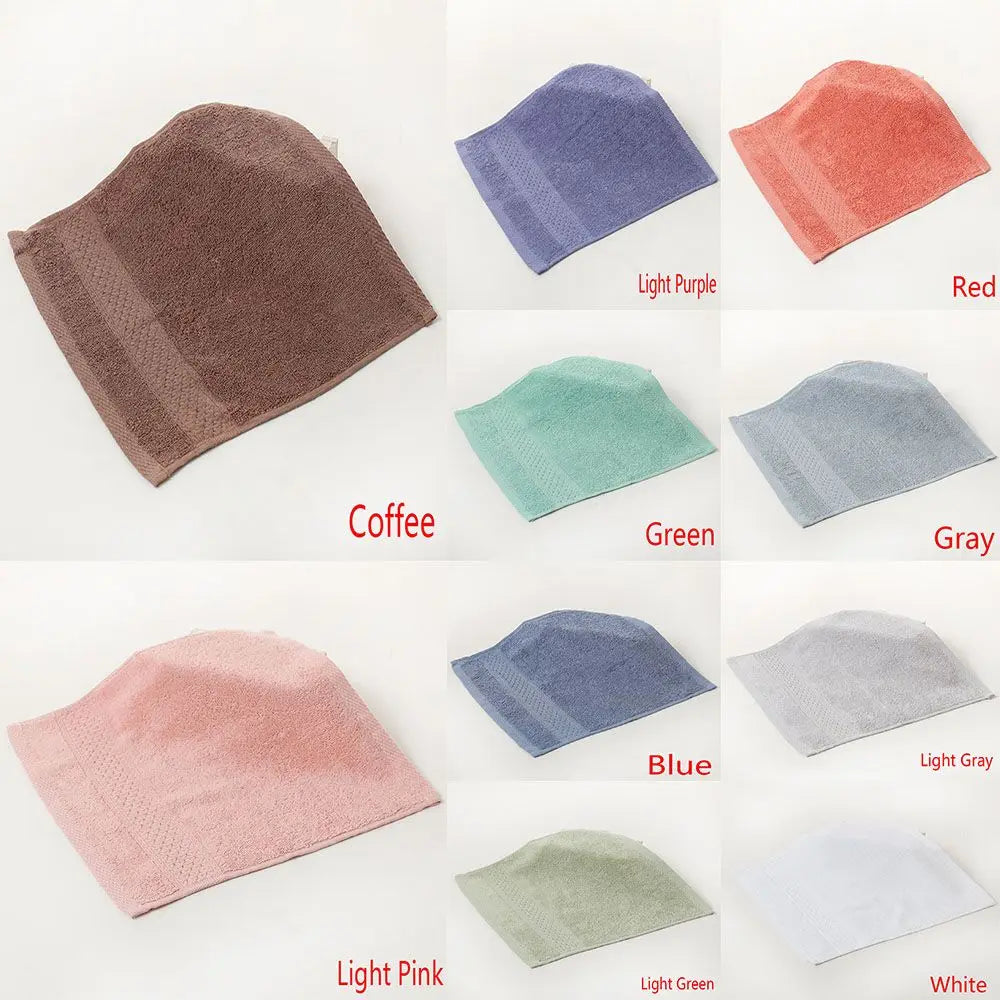 Extreme Comfort Absorbent Cotton Square Scarf Wash Cloths Face Towel Dry Body