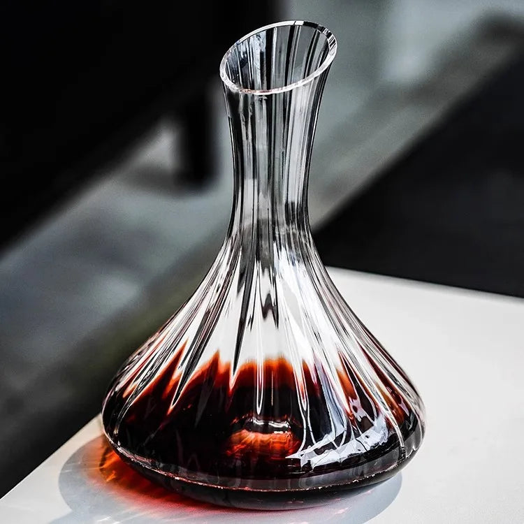 Iceberg Whisky Wine Decanter Handmade Lead-free Crystal Wine Pourer Carafe Thickened Wine Dispenser Pot Bar Accessories