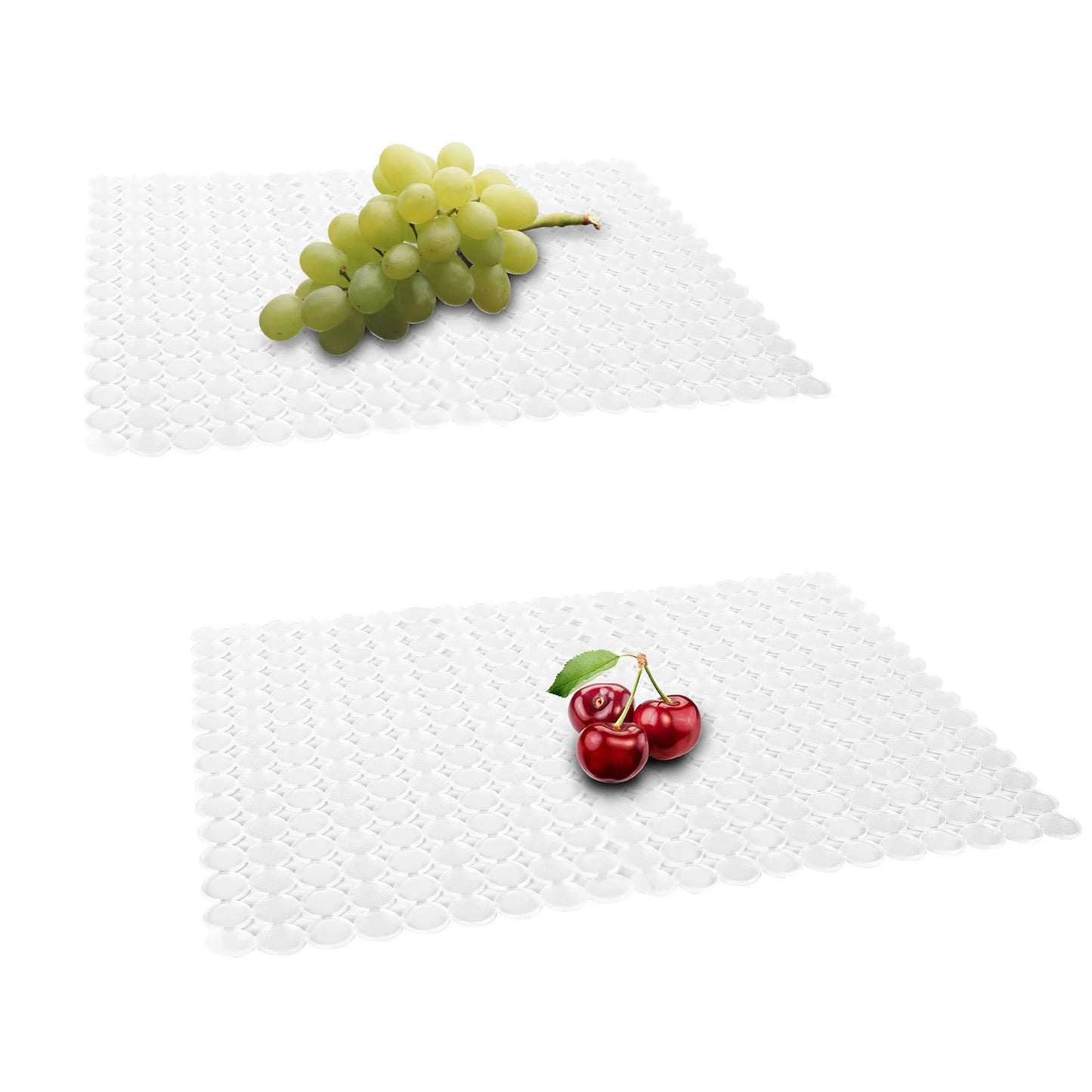 2PCS Sink Protectors Good Grip Sink Mat for Kitchen Large Multifunctional PVC Heat resistan Sink Mat Protector for Home Bathroom